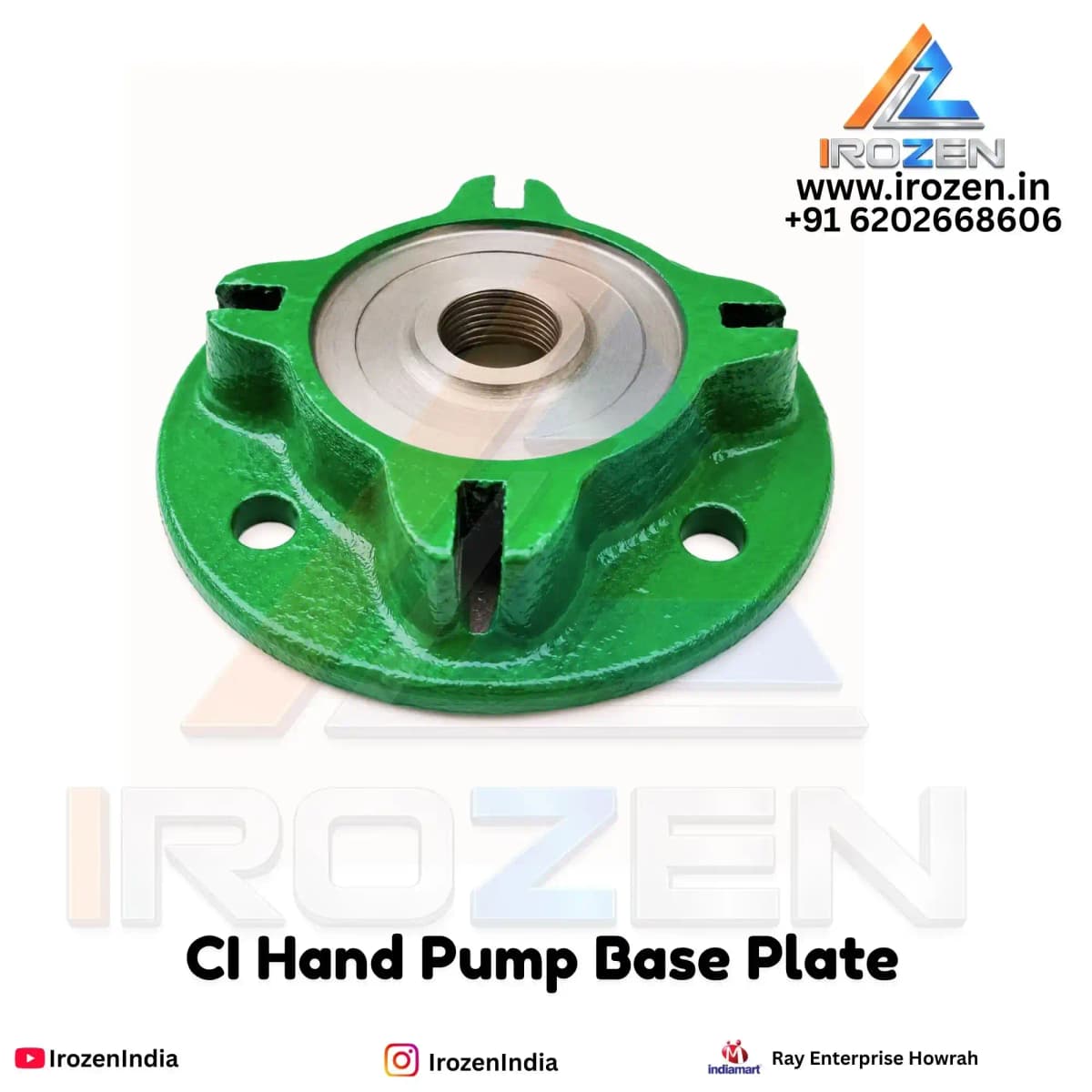Cast Iron Hand Pump Base Manufacturer And Supplier in India  IROZEN